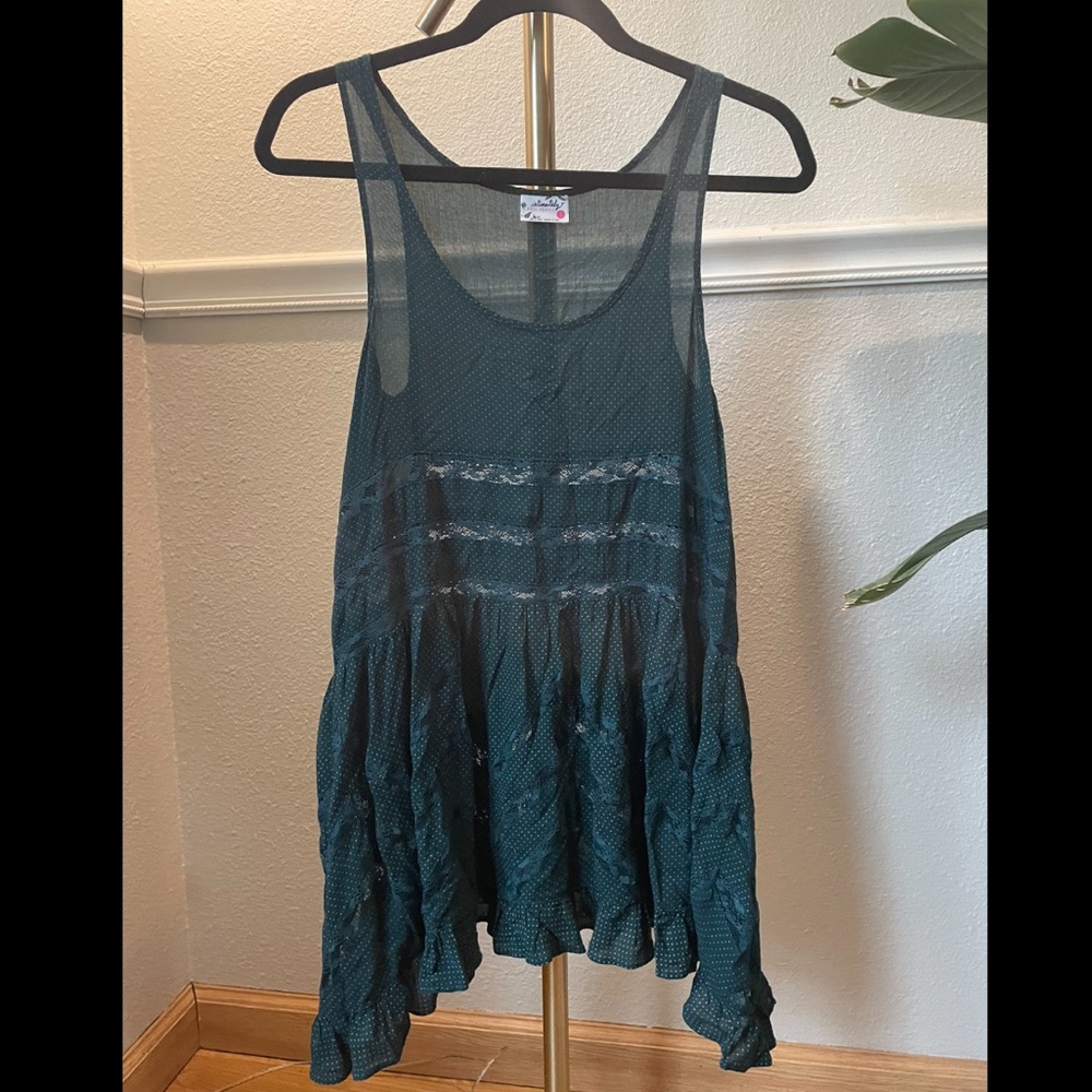 Free people trapeze slip dress